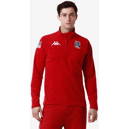 Sweatshirt 8Cento 818 US Ski Team Ski Team Rouge - Kappa - Modalova