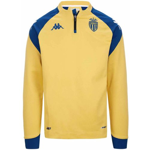 Sweatshirt Ablas Pro 7 AS Monaco 23/24 Jaune Enfant - Kappa - Modalova
