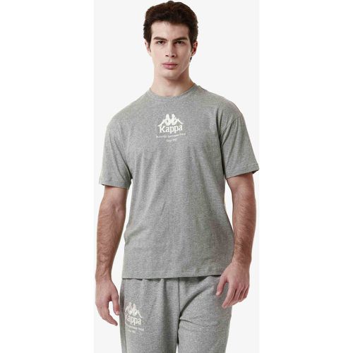 T-shirt Authentic Gastor Gris Homme - Kappa - Modalova