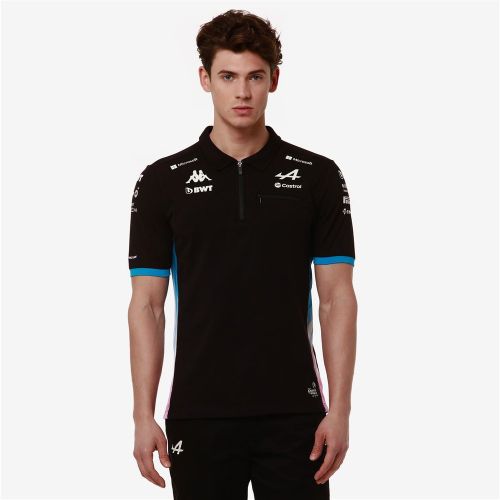 Polo Adlam BWT Alpine F1 Team 2024 Noir - Kappa - Modalova