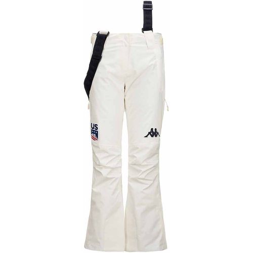 Pantalon 6Cento 665 US Ski Team Blanc - Kappa - Modalova