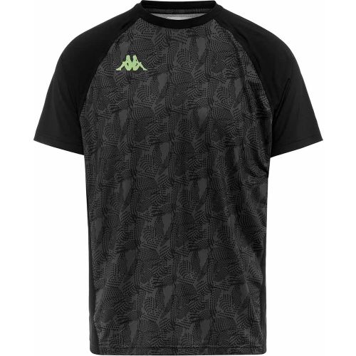 T-Shirt Kombat Filo Noir Homme - Kappa - Modalova