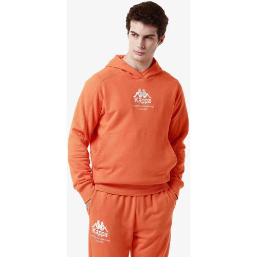 Hoodie Authentic Giano Orange Homme - Kappa - Modalova