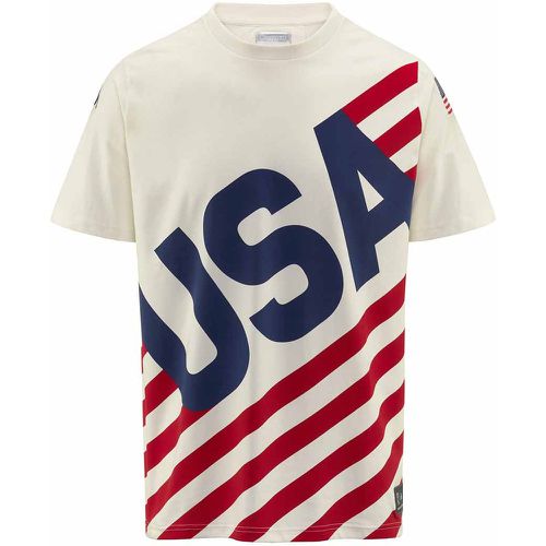 T-shirt Ayba2 USA US Ski Team Blanc - Kappa - Modalova