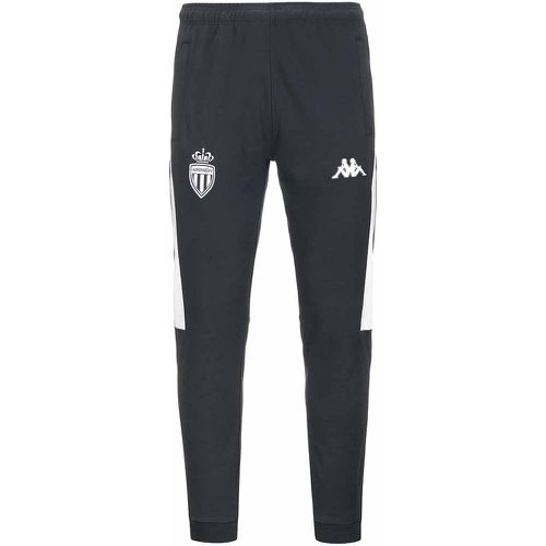 Pantalon Arufinzip Pro 8 AS Monaco 24/25 Gris Enfant - Kappa - Modalova