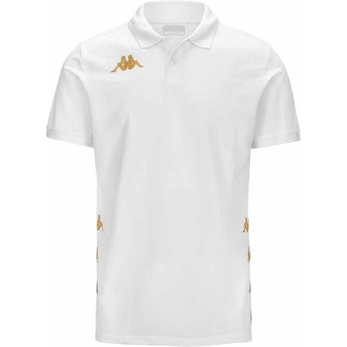 Polo Gastio Blanc Enfant - Kappa - Modalova