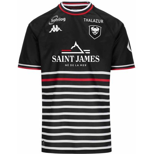 Maillot Kombat Away SM Caen 24/25 Noir - Kappa - Modalova