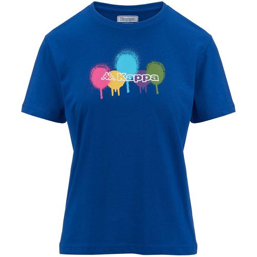 T-shirt Logo Fualla Bleu Femme - Kappa - Modalova