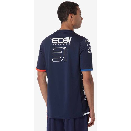 Maillot Kombat France Ocon BWT Alpine F1 Team 2024 Bleu - Kappa - Modalova