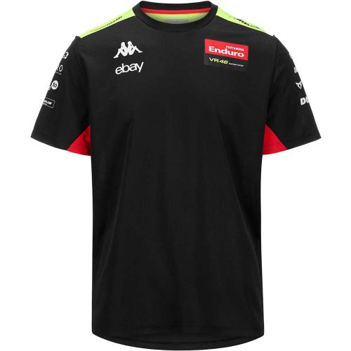 T-Shirt Amirymone VR46 2024 Noir Enfant - Kappa - Modalova