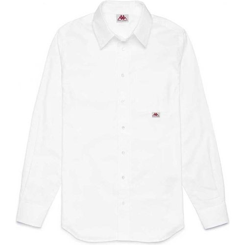 Chemise Dalen Shirt Robe di Blanc Unisexe - Kappa - Modalova