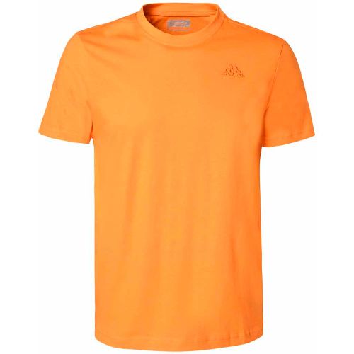 T-shirt Cafers Orange Homme - Kappa - Modalova