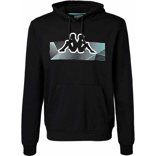 Hoodie homme Eldyn Sportswear Noir - Kappa - Modalova