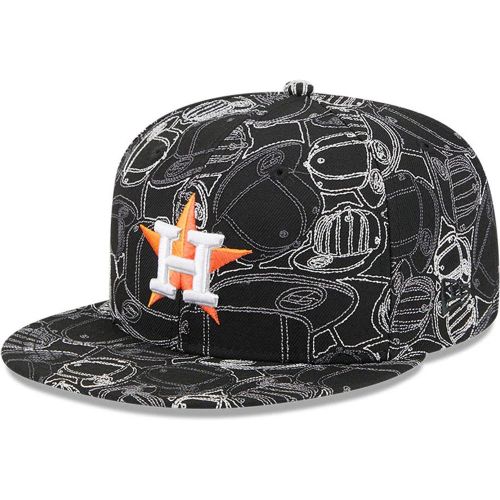 Casquette 59FIFTY Fitted Houston Astros MLB Cap Scramble Noir unisex - New Era Cap - Modalova