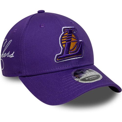 Casquette 9FORTY M-Crown LA Lakers NBA Side Script Violet unisex - New Era Cap - Modalova