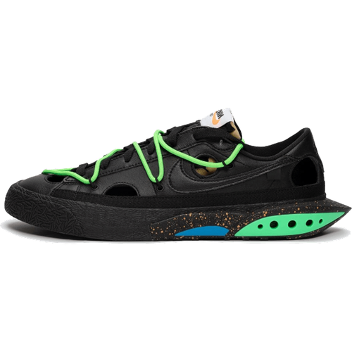 Blazer Low Off-White Black Green - Nike - Modalova