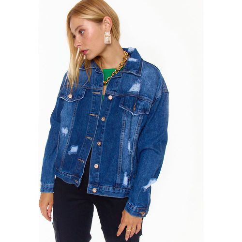 Veste en jean aigle en strass | Couleur: | Taille: S - My Store - Modalova