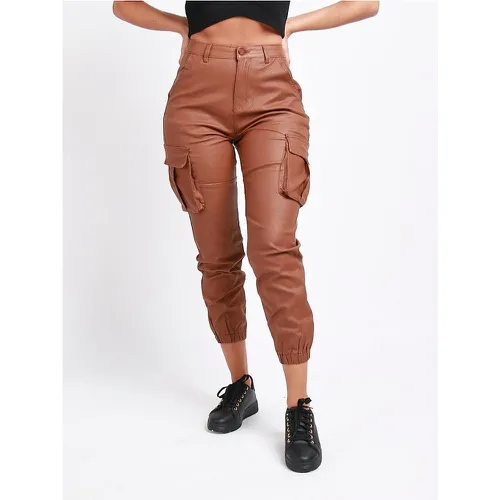 Pantalo cargo simili cuir | Couleur: | Taille: XS - My Store - Modalova