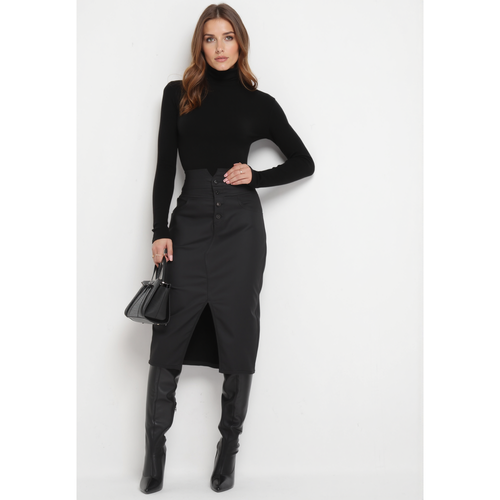 Jupe midi taille haute | Couleur: | Taille: S - Naumy - Modalova