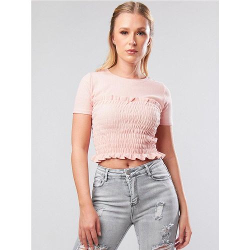 Crop top ajusté manches courtes | Couleur: | Taille: S/M - My Store - Modalova