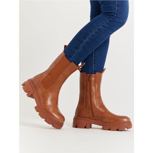 Bottines hautes cognac | Couleur: | Pointure: 37 - My Store - Modalova