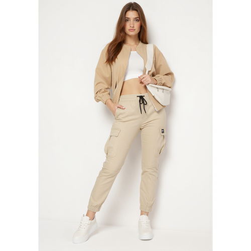 Pantalon de combat en coton avec cordon de serrage | Couleur: | Taille: XS - Naumy - Modalova