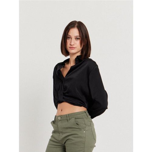 Chemise courte style crop top | Couleur: | Taille: S - My Store - Modalova