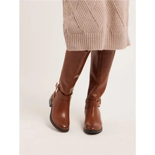 Bottes cavalières bi matière | Taille: 40 | Couleur: - My Store - Modalova