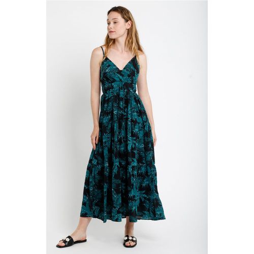 Robe d'été à imprimé tropical et cintrée à la taille | Couleur: | Taille: S/M - My Store - Modalova