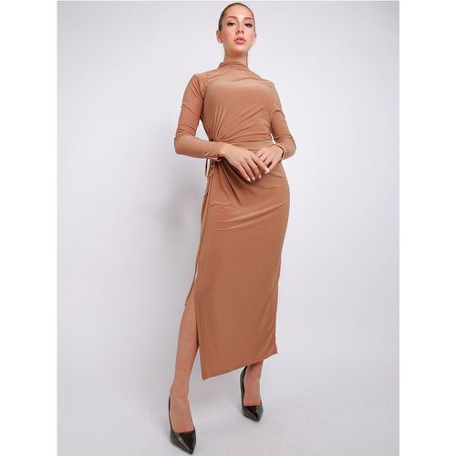 Robe longue à col | Couleur: | Taille: Taille unique - My Store - Modalova