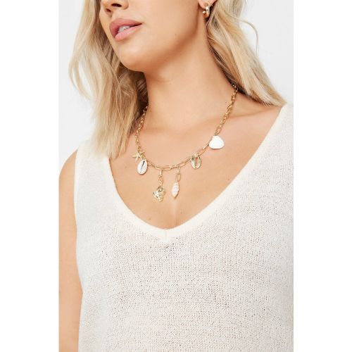 Collier Doré Chaîne Design Breloques Size One Size - Yours - Modalova