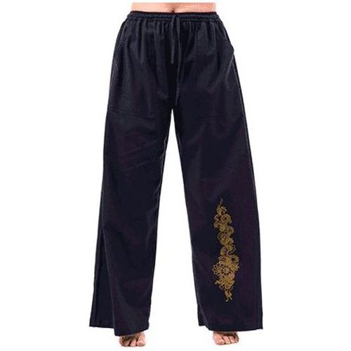 Pantalon yoga zen femme - Pantalon zen femme 100% pur coton - FantaZia