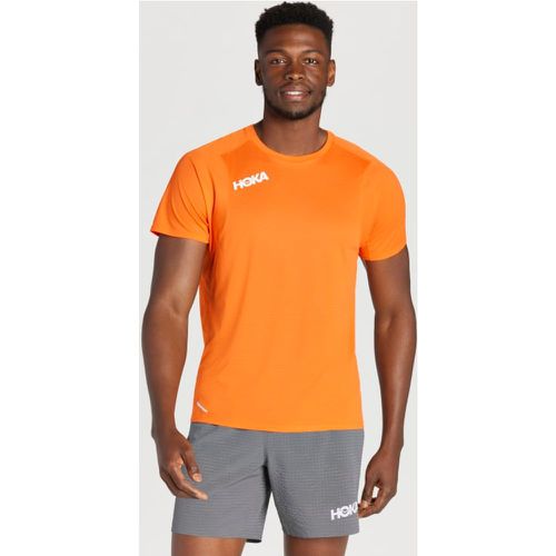 T-shirt à manches courtes Glide Chaussures en Taille L | Route - HOKA - Modalova