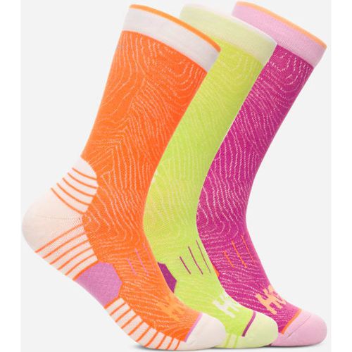 Lot de trois paires de chaussettes de running mi-hautes en // Taille XL - HOKA - Modalova