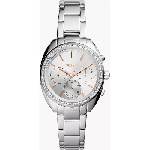 Femmes Montre Vale chronographe en acier inoxydable - Fossil Outlet - Modalova