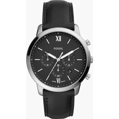 Montre Neutra chronographe en cuir - Fossil - Modalova