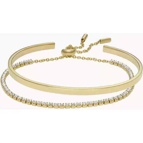 Femmes Coffret cadeau bracelet en acier inoxydable - Fossil Outlet - Modalova