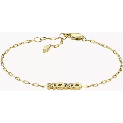 Femmes Bracelet à pampilles Hazel en acier inoxydable - Fossil Outlet - Modalova