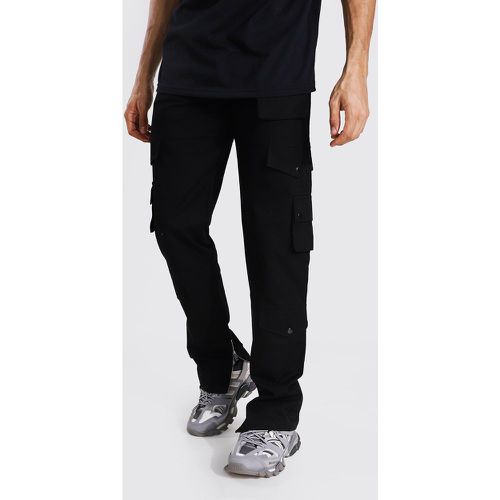 Tall - Pantalon cargo ample - Boohooman - Modalova