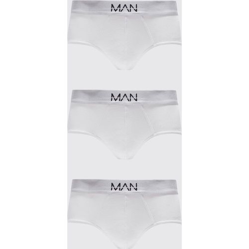 Lot de 3 boxers à logo - MAN - L - Boohooman - Modalova