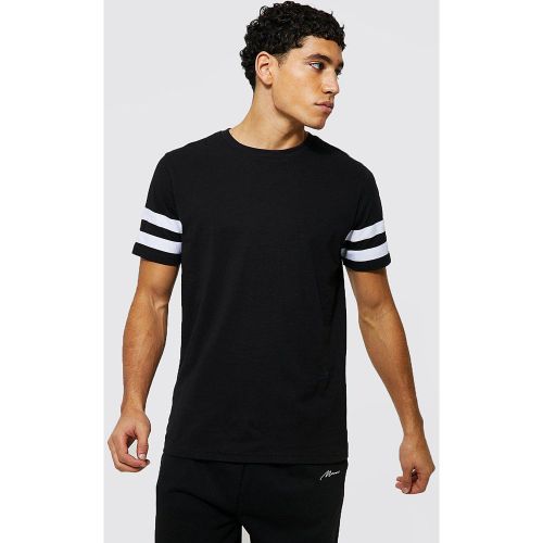 T-shirt à empiècement contrasté - XL - Boohooman - Modalova