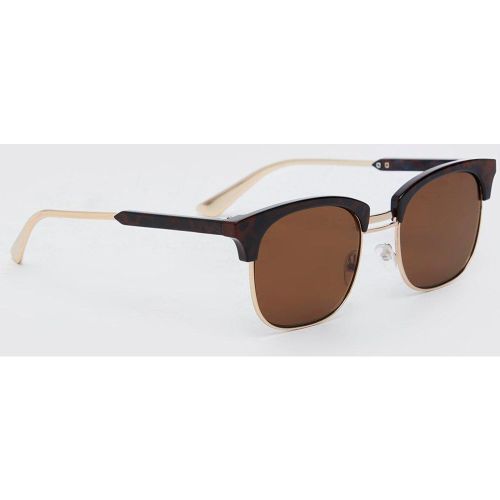Lunettes avec monture en métal et plastique - ONE SIZE - Boohooman - Modalova