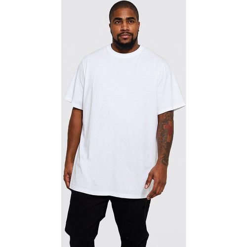 Grande taille - T-shirt long en coton REEL - XXXL - Boohooman - Modalova