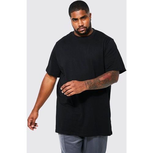 Grande taille - T-shirt ample long à col rond - Boohooman - Modalova