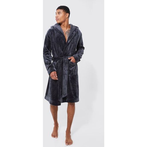 Dressing gown de chambre à capuche - L - Boohooman - Modalova