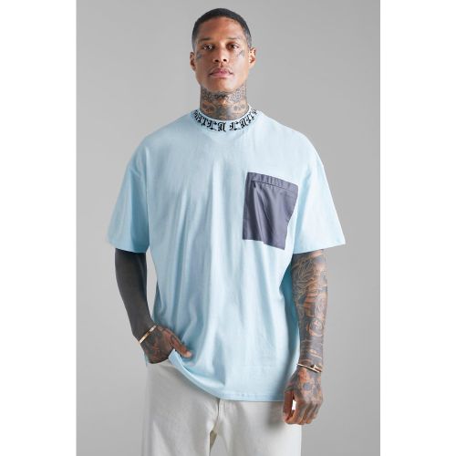 T-shirt oversize utilitaire - M - Boohooman - Modalova