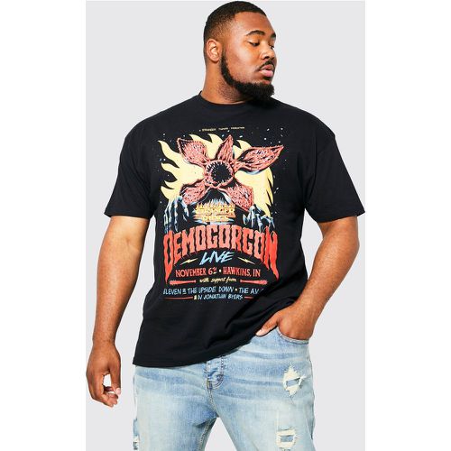 Grande taille - T-shirt à imprimé Stranger Things - XXL - Boohooman - Modalova