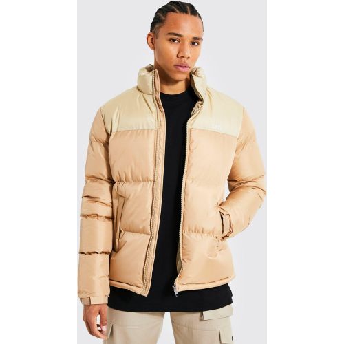Tall - Doudoune color block - MAN - S - Boohooman - Modalova