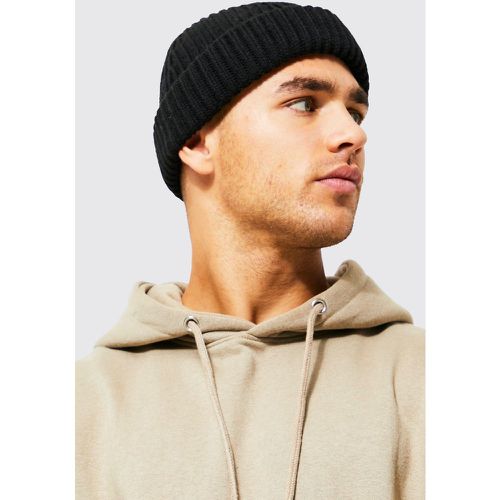 Bonnet côtelé - ONE SIZE - Boohooman - Modalova