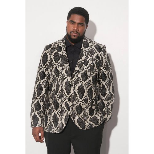 Grande taille - Blazer cintré en jacquard - Boohooman - Modalova